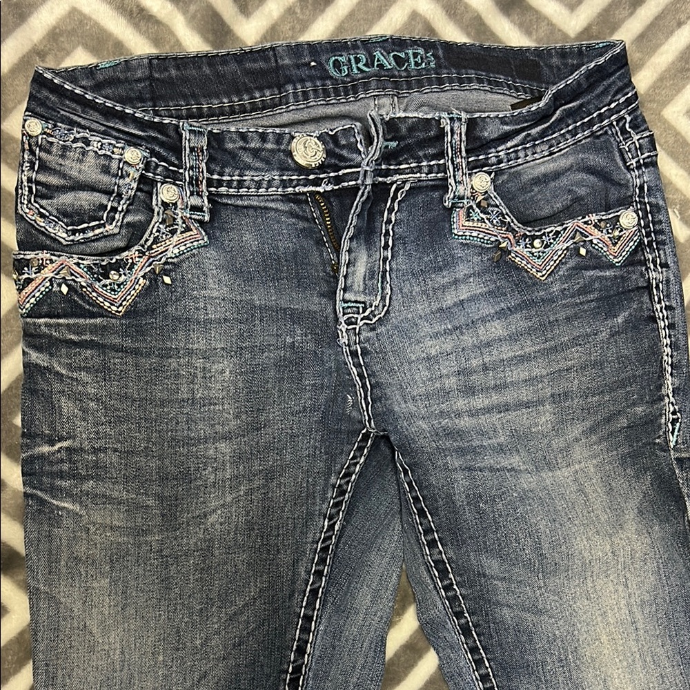 Grace Women's Blue Jeans